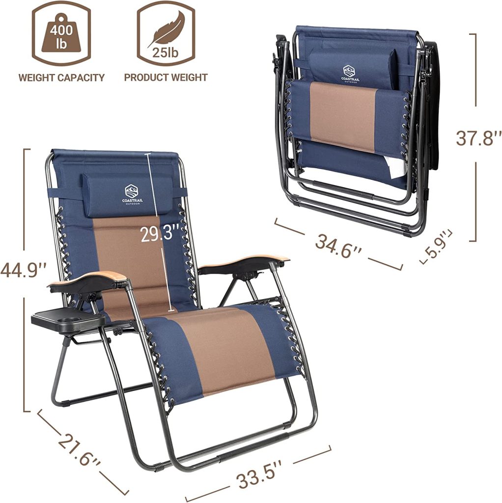 Best Beach Chair For Heavy Person (coastrail) size