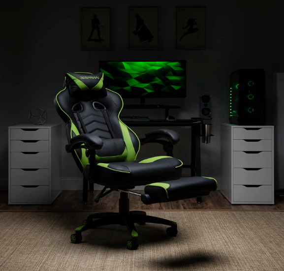 RESPAWN 110 Racing-style high back Ergonomic Chair with Footres