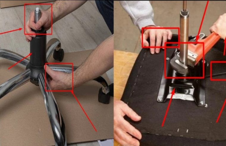 How to fix the hydraulics on an office chair