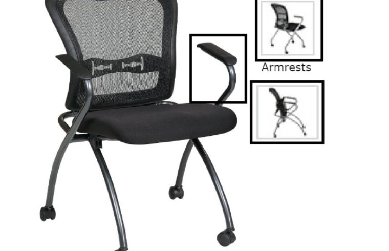 Office chair armrest