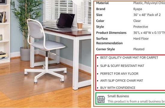 DIY Office Chair mats