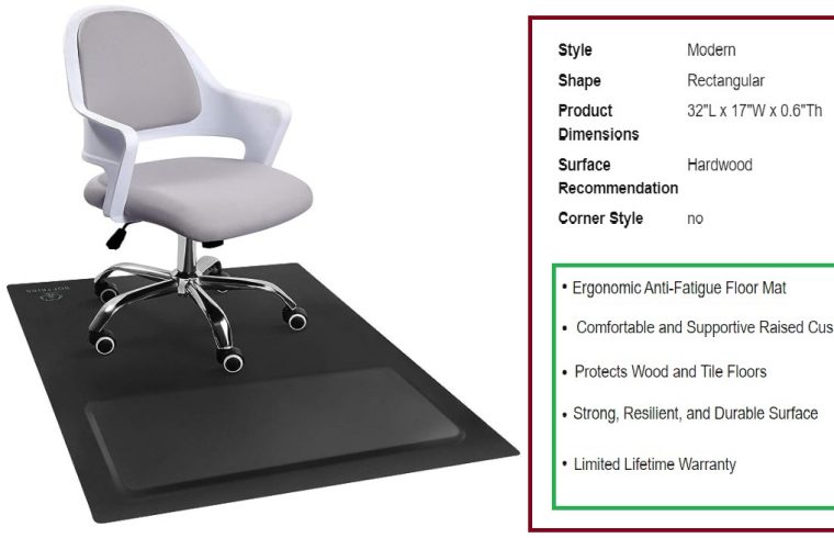 anti fatigue mat for office chair
