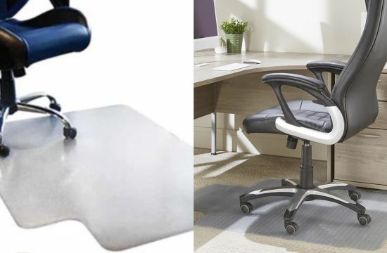 How to keep office chair mat from moving on carpet