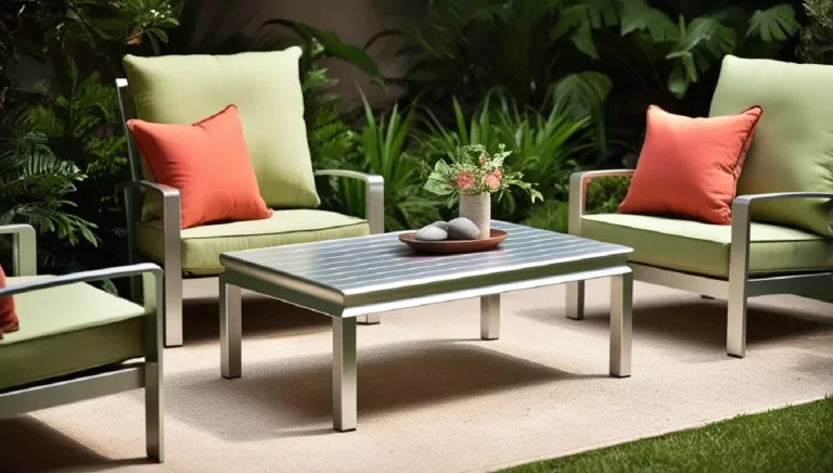 Main Aluminium Garden Coffee Table