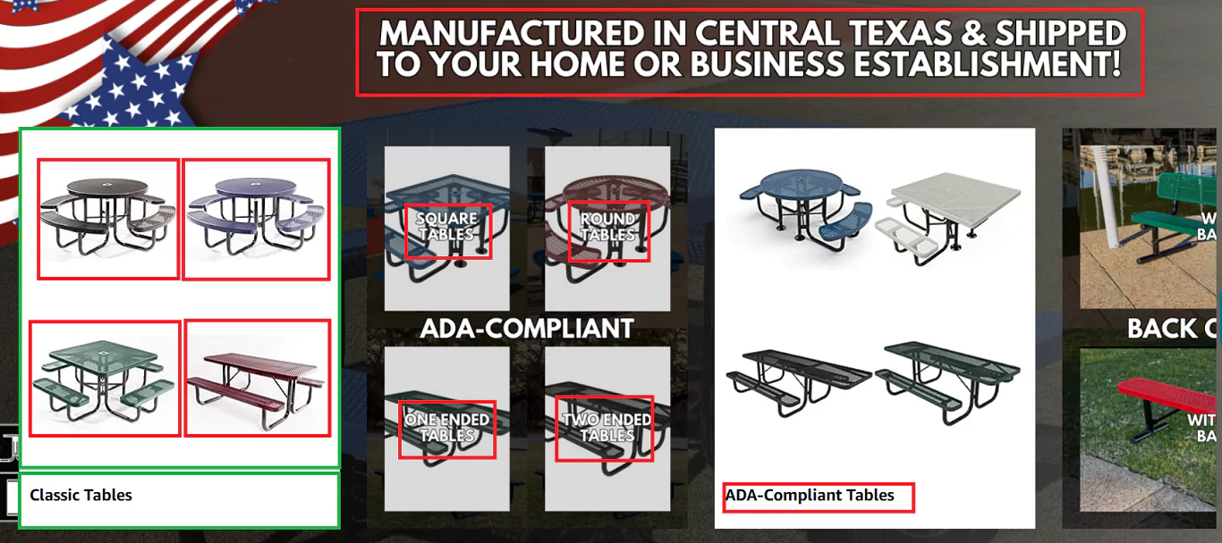 Manufacture outdoor metal garden bench