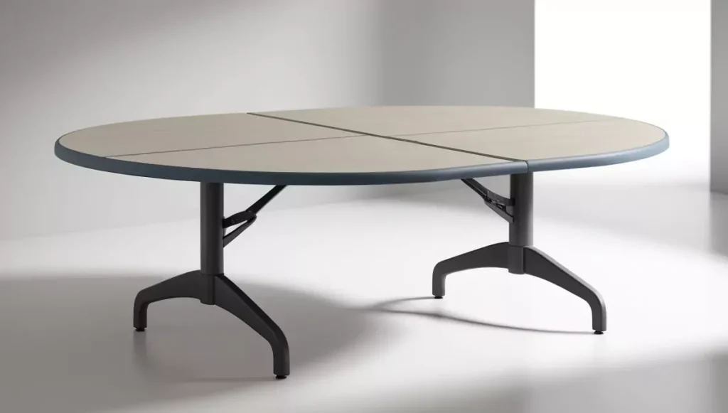 VINGLI Table | 48″ Round Bi-Folding Commercial Table