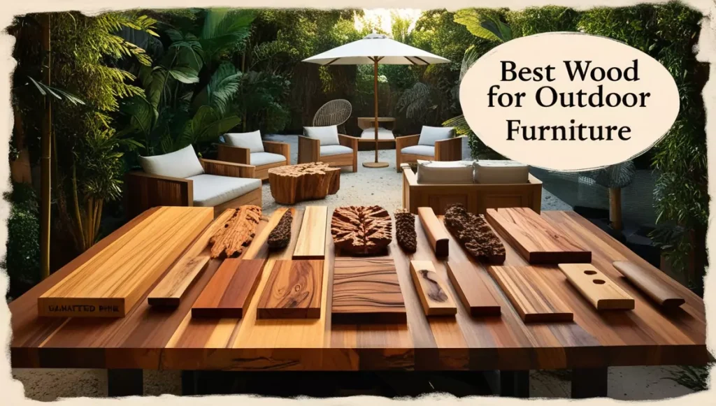 Best Wood for Outdoor Furniture | Finest options for you to pick