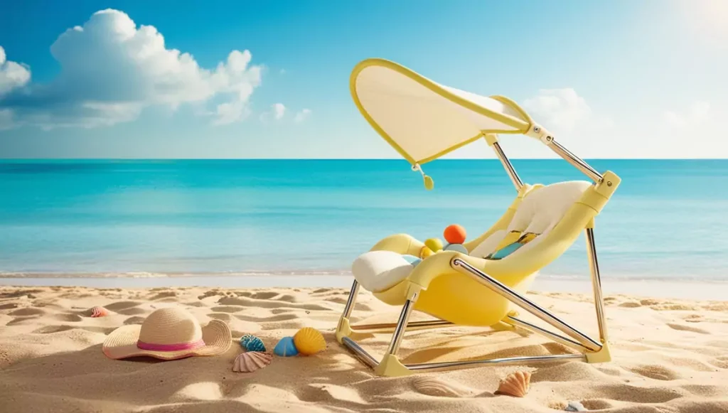 Baby Beach Chair | Which is more important to your child, fun or safety?