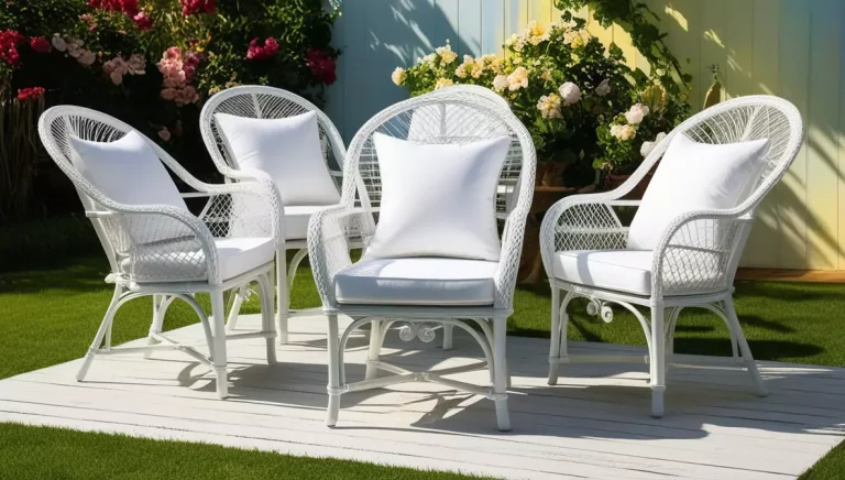 White Garden Chairs