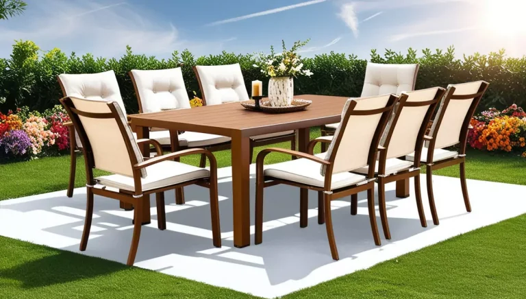 Best price garden table and chairs