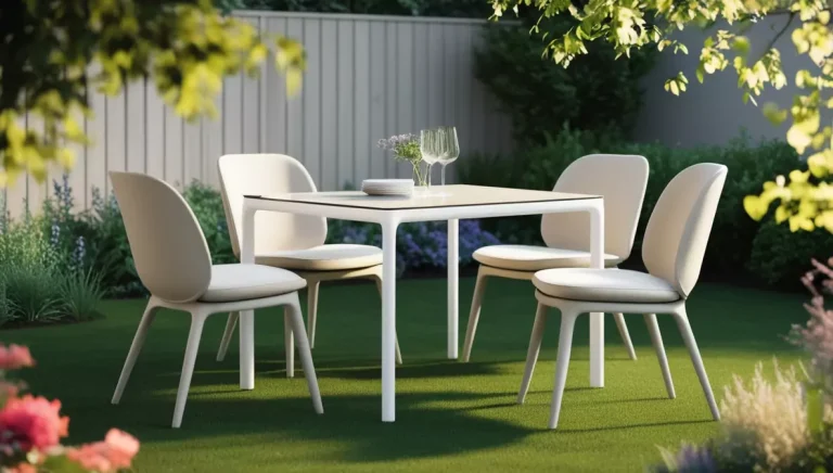 Contemporary Garden Table and Chairs