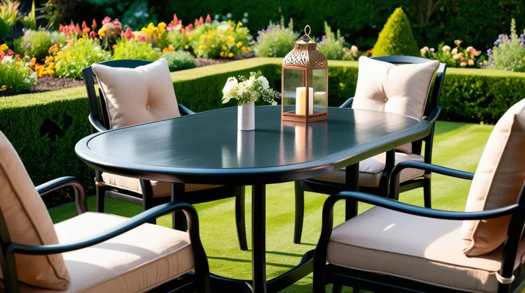 Black Garden Table and Chairs | How You decide if you need black?