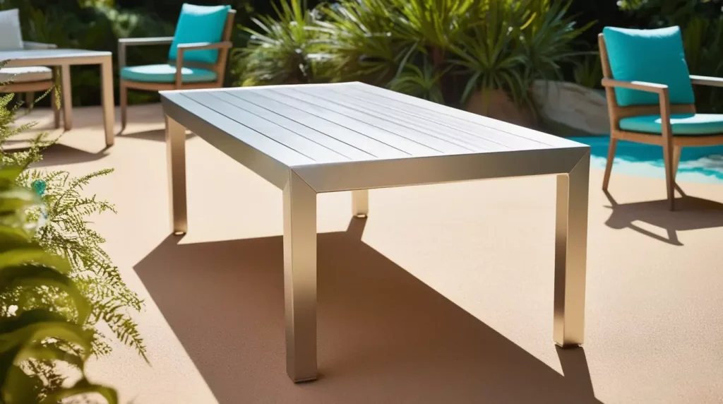 Best Aluminum Outdoor Table | How Aluminum Stands Out?