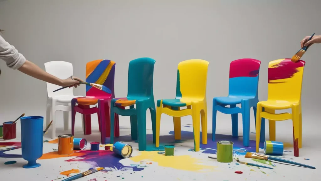 Can You Paint Plastic Garden Furniture? Which process first!