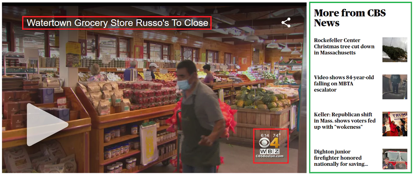 Farewell to Russo watertown store is clossing