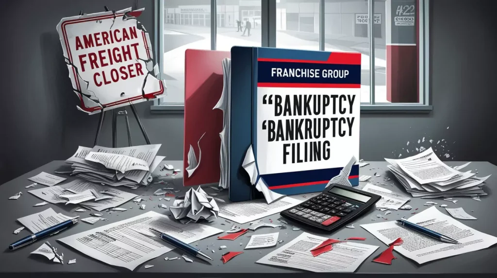 Franchise Group Files for Bankruptcy | Closing American Freight Amid Financial Turmoil