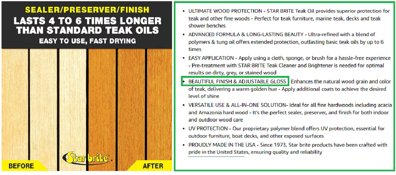 How to apply the teak oil to your garden furniture with result