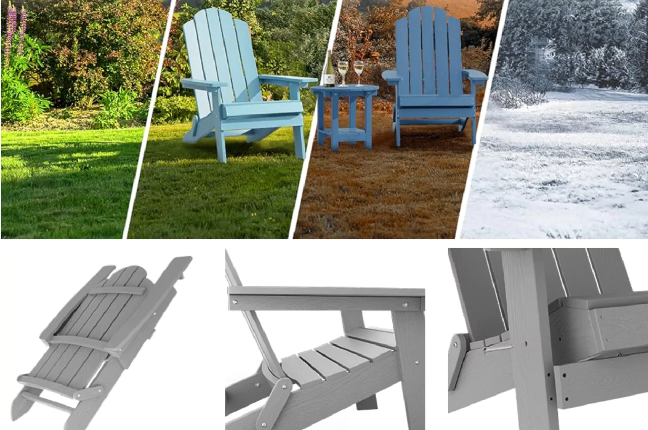 Painting Garden plastic furniture