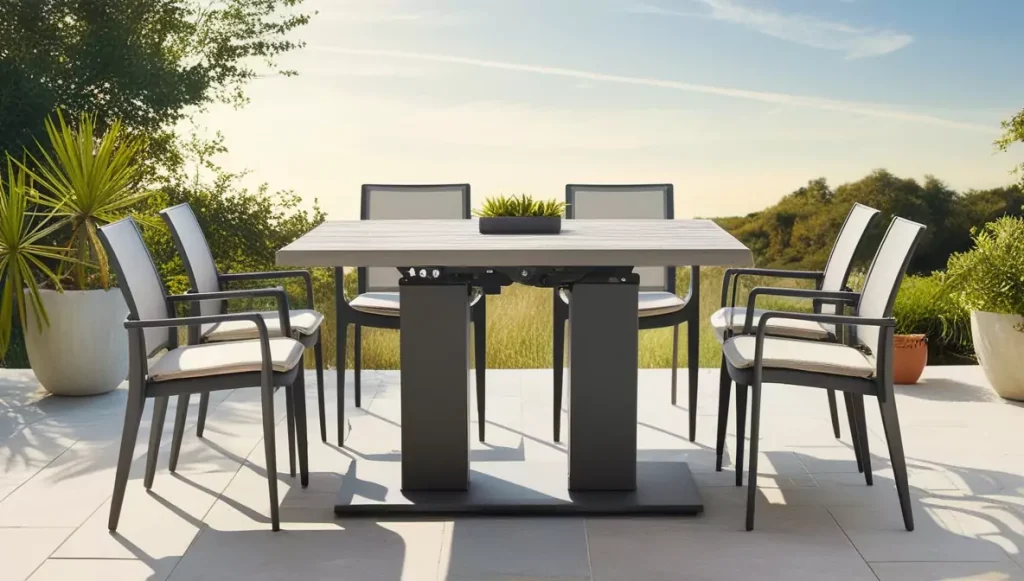 Best Aluminum Garden Table Height | Is there any specific size?