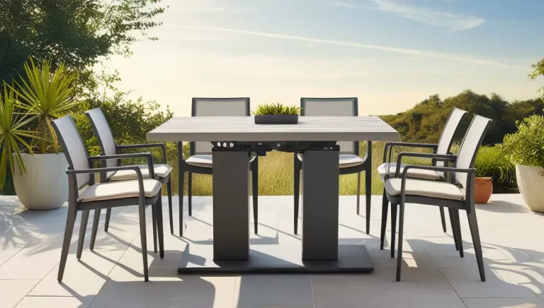 Best aluminum garden table height