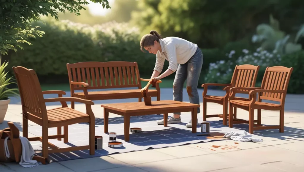 Can You Paint Teak Patio Furniture? Don’t act heedlessly!