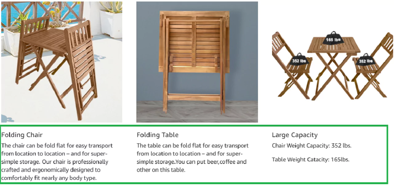 is acacia wood good for outdoor furniture