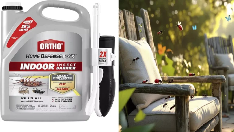can I spray home defense on outdoor furniture