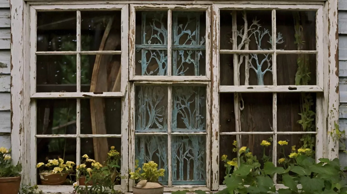 Old window looks