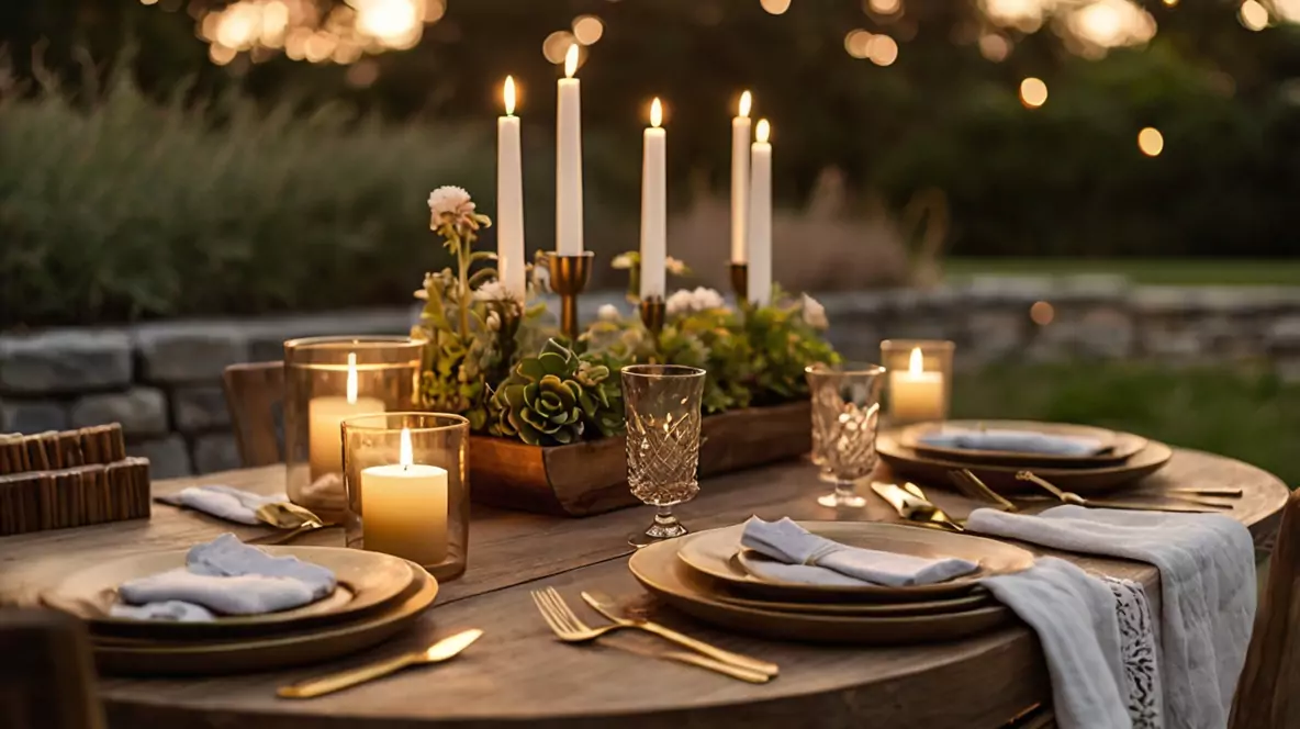 Why outdoor table decor matter